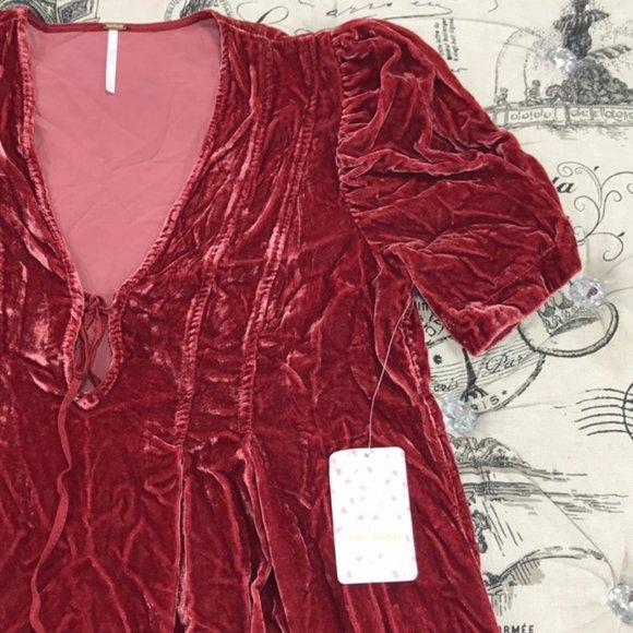 Free People Adelle Velvet Tunic - Picture 5 of 7